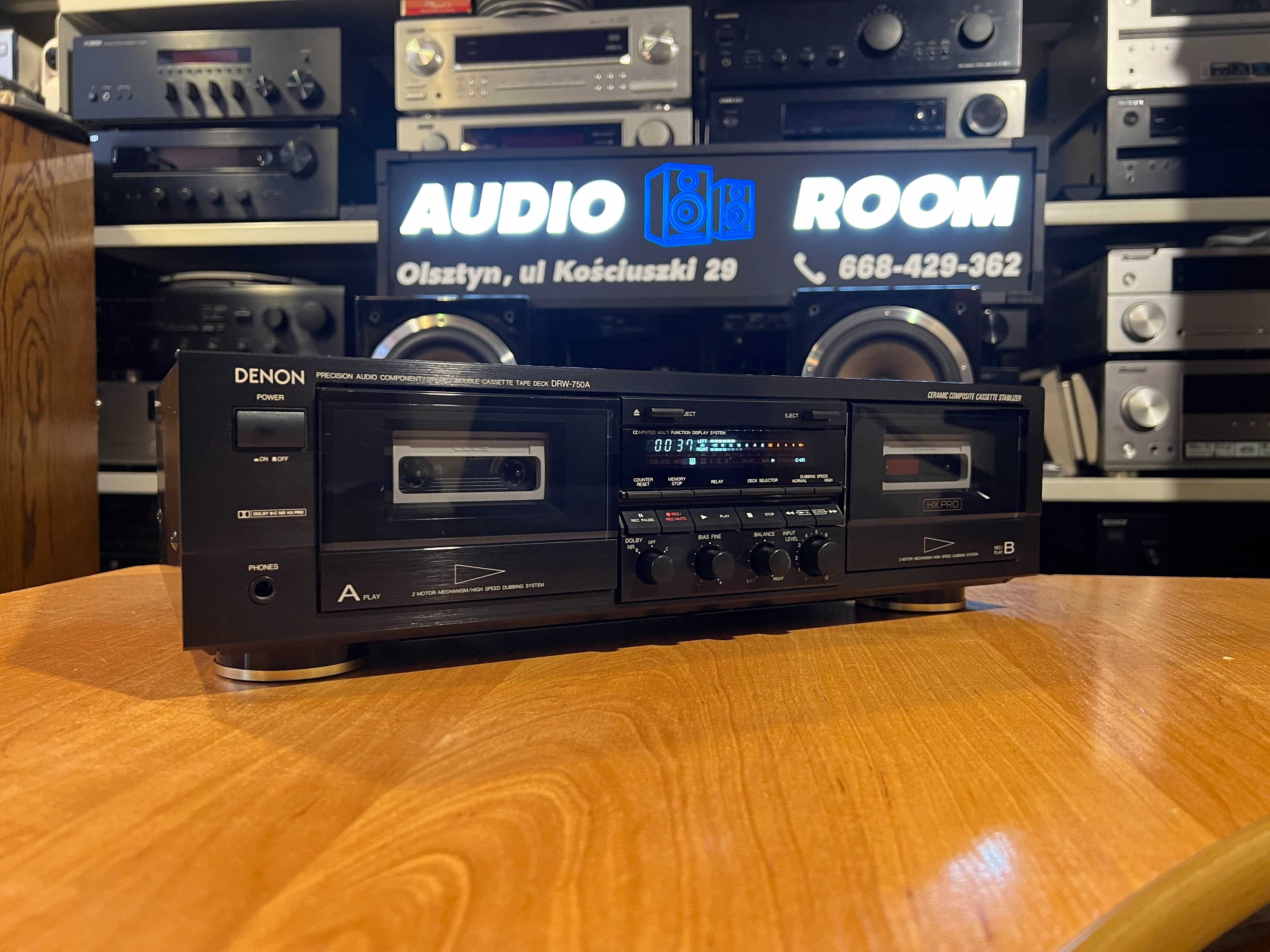 Magnetofon kasetowy Denon DRW-750A Audio Room
