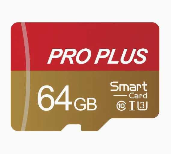 Карта пам'яті 64 гб MicroSd + Adapter