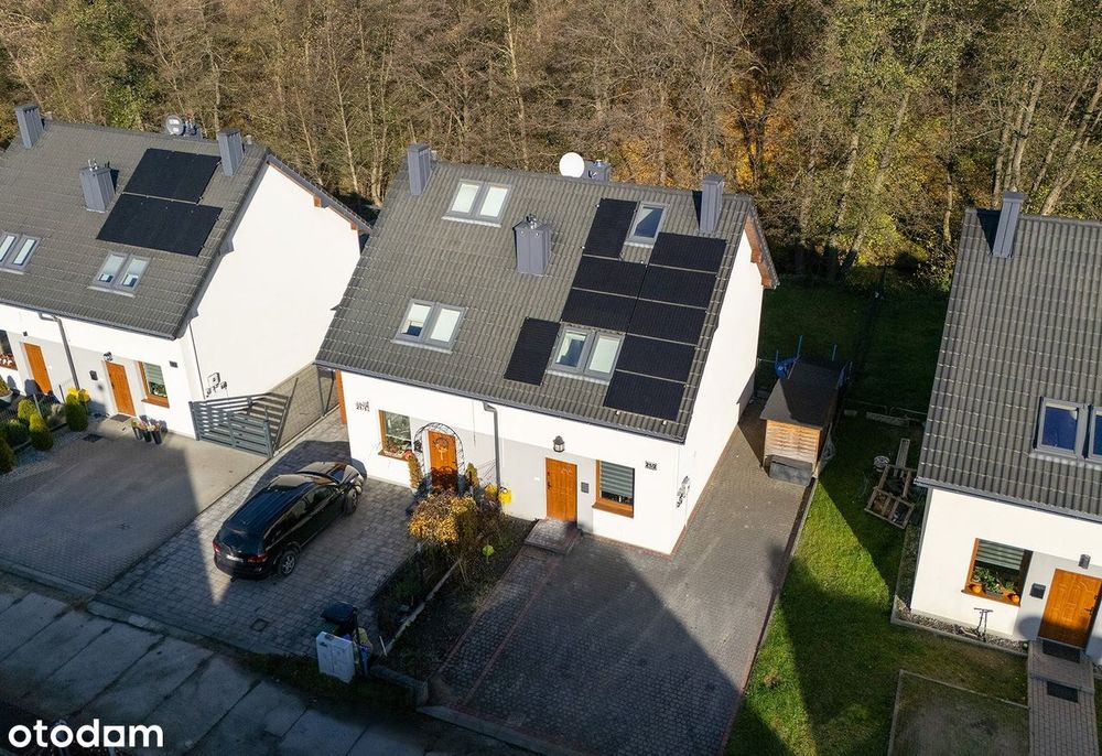 3 poziomowy domek na granicy z lasem i strumykiem