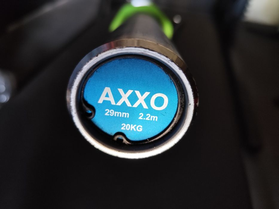 Gryf olimpijski AXXO jak nowy  29MM 220CM 20KG Siłownia