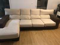 Sofá com Chaise Longue