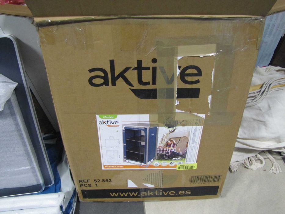 Szafka kuchenna składana kempingowa przenośna aluminiowa Aktive