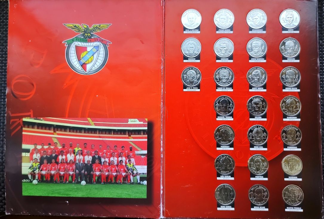 Moedas Benfica - Coleção