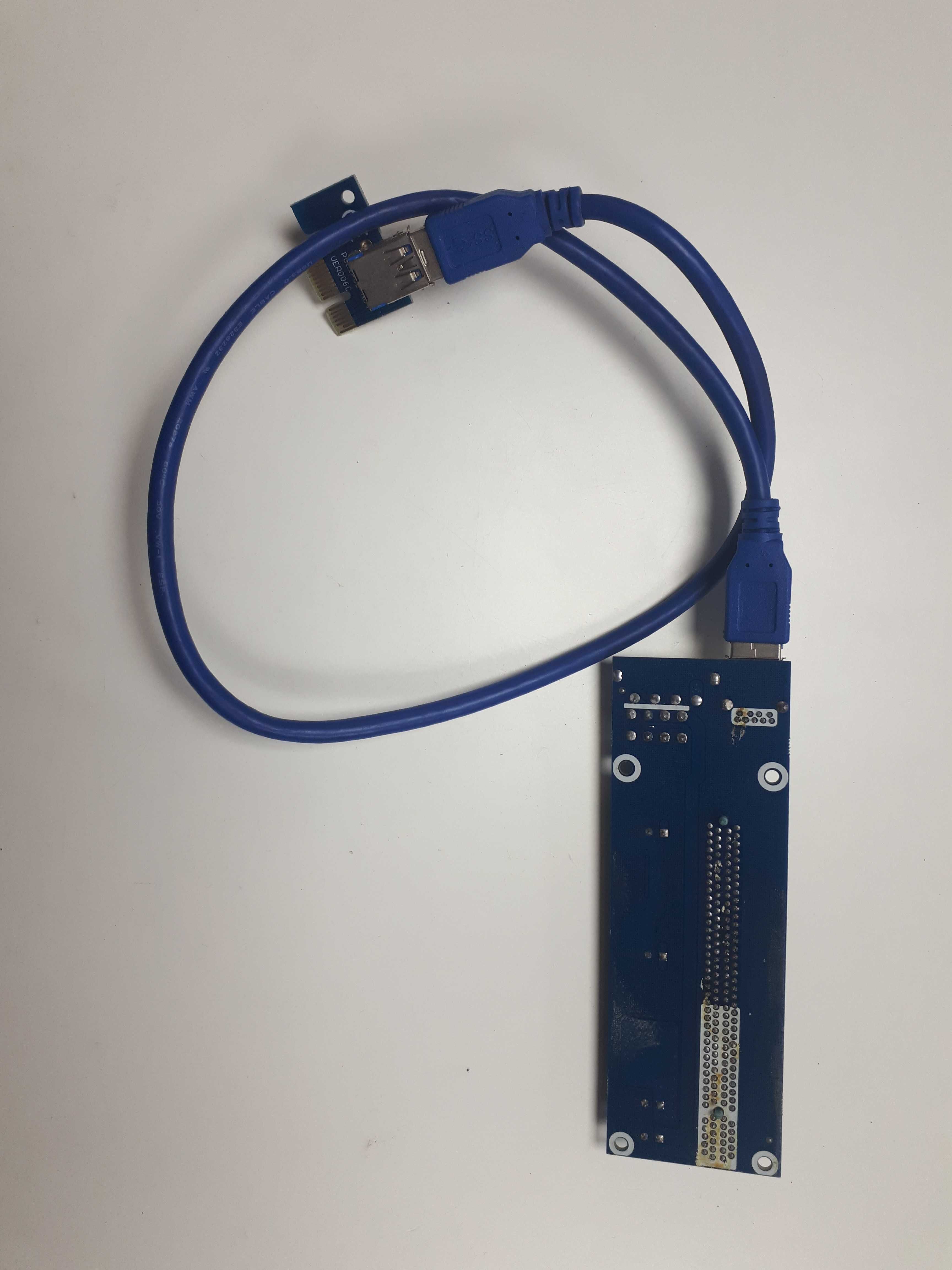 Riser PCI-E 1x to 16x - adapter mining USB 3.0