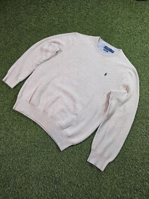 Sweter Męski Relph Lauren r. L kolor beżowy