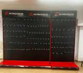 Panel sklepowy metalowy  do wyeksponowania towaru