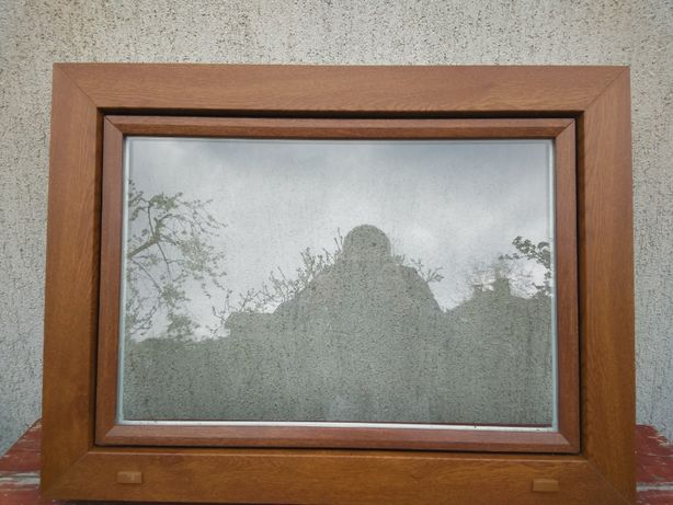 Okno Gospodarcze 90x60 złoty Dąb okna Inwentarskie Producent WYSYŁKA