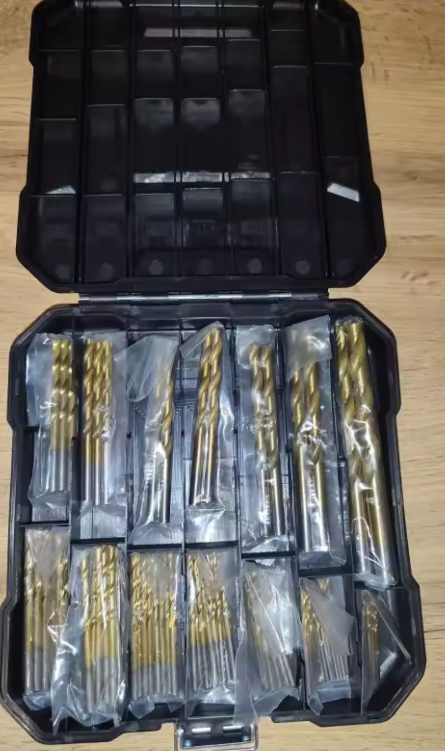Wiertła tytanowe do metalu 99szt