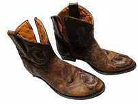 Mexicana Cowboy Boots Western Kowbojki Damskie Buty Skóra Skórzane