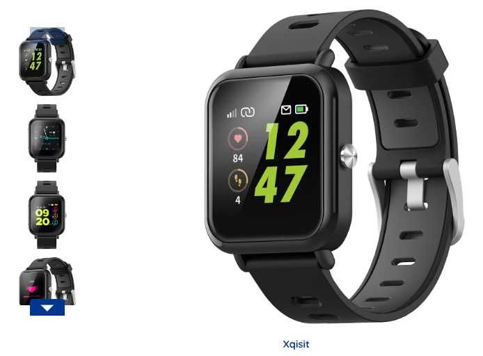 Relógio desportivo Smartwatch Xqisit Caminhada Fitness