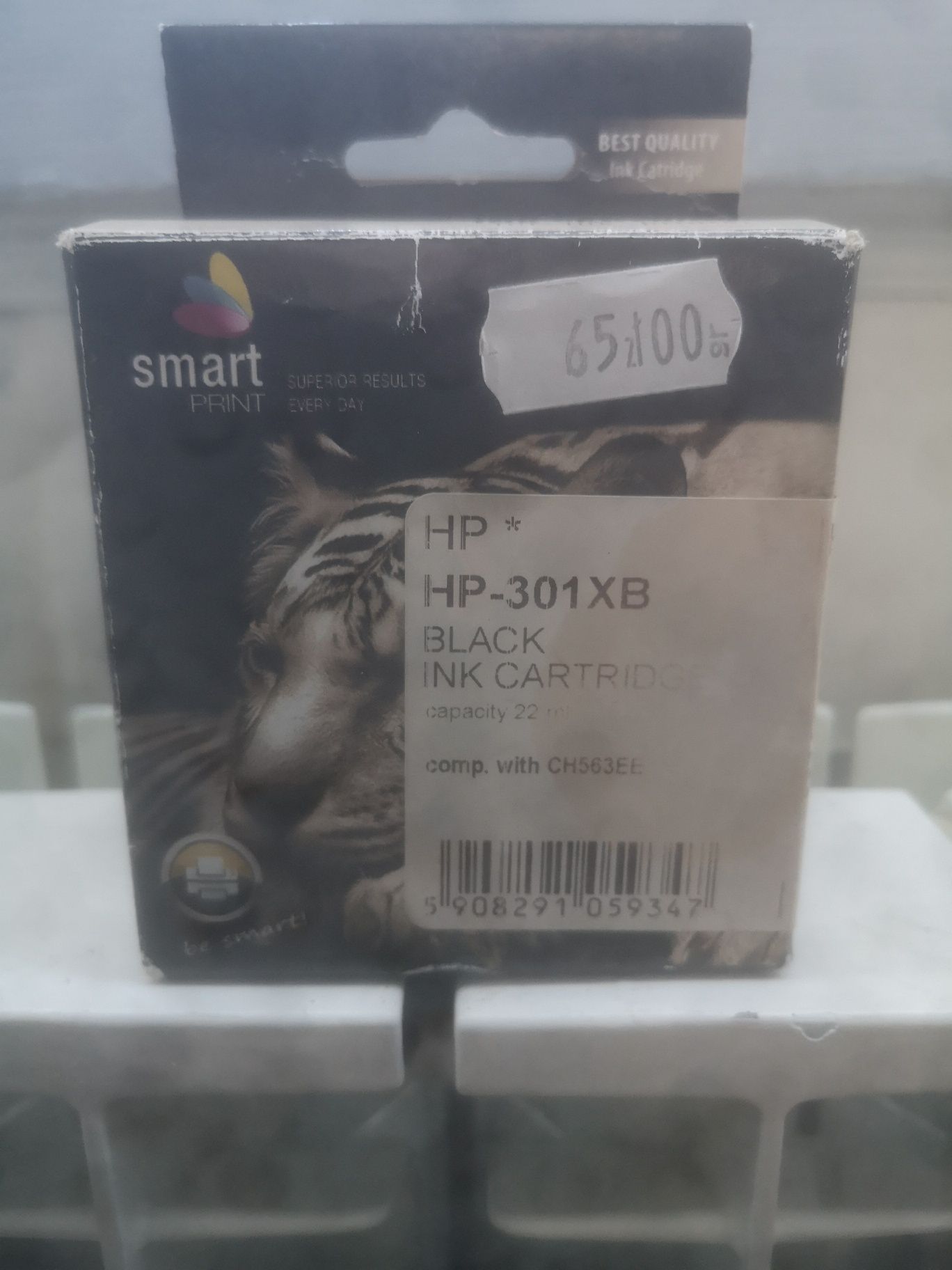 Hp 301 xb tusz czarny
