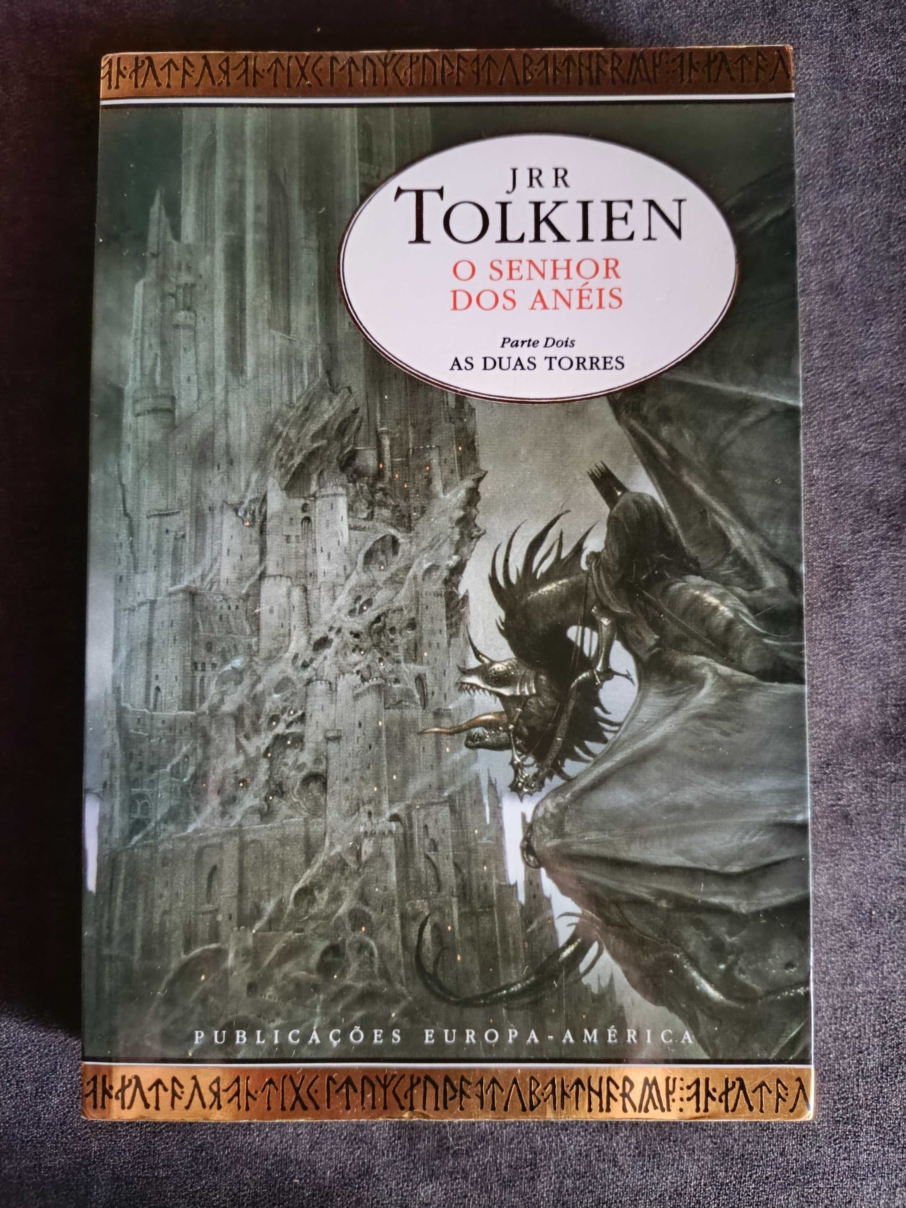 Trilogia O Senhor dos Anéis - J R R Tolkien (portes incluídos)