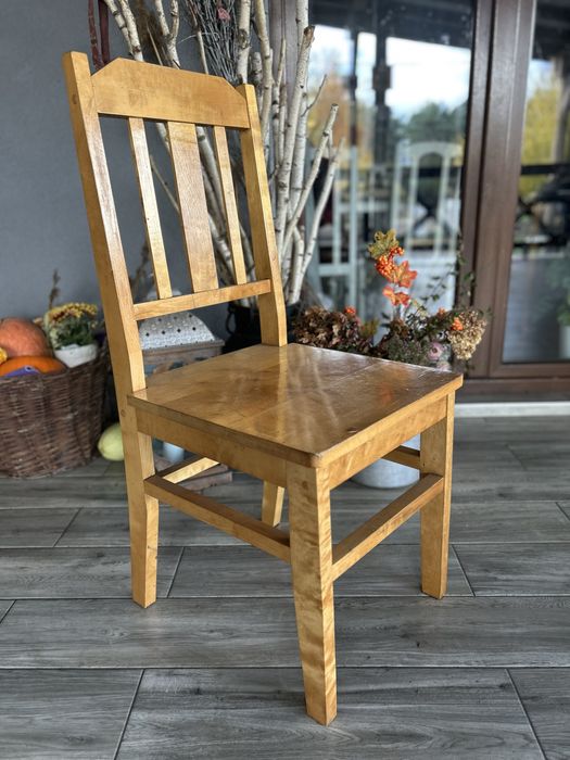 6 krzeseł sosonowo-brzozowych