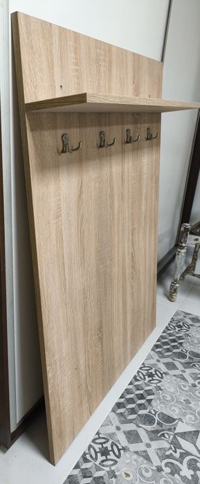 Przedpokój wieszak szafka lustro