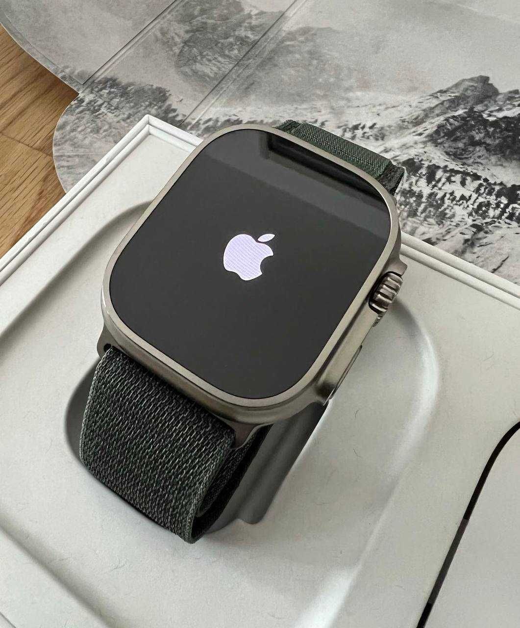 Годинник Apple Watch Ultra 2 . Смарт часы Эпл вотч. Титан корпус.