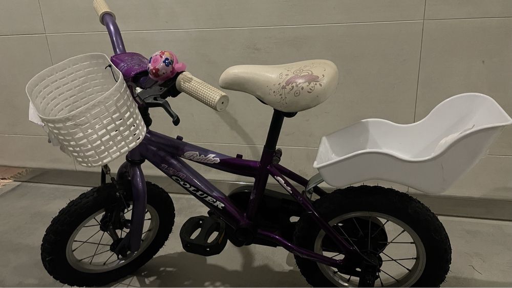 Bicicleta passeio menina raio 12 COLUER