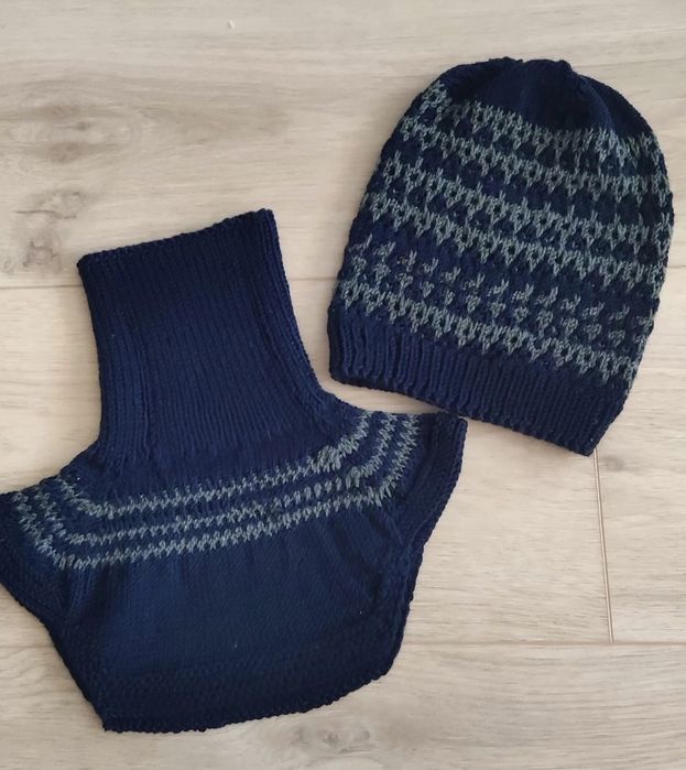 Komplet dziecięcy z wełny baby merino