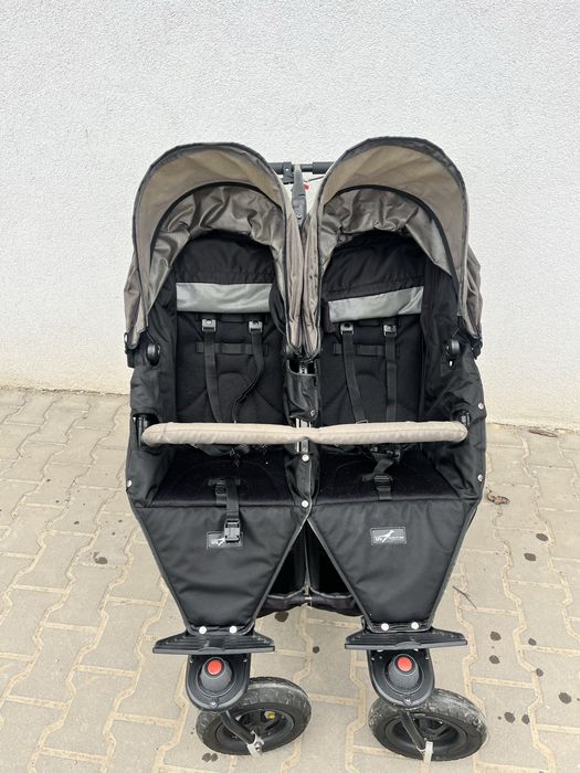 Wózek dziecięcy twin TFK z nosidełkami, dla bliźniaków lub rok po roku
