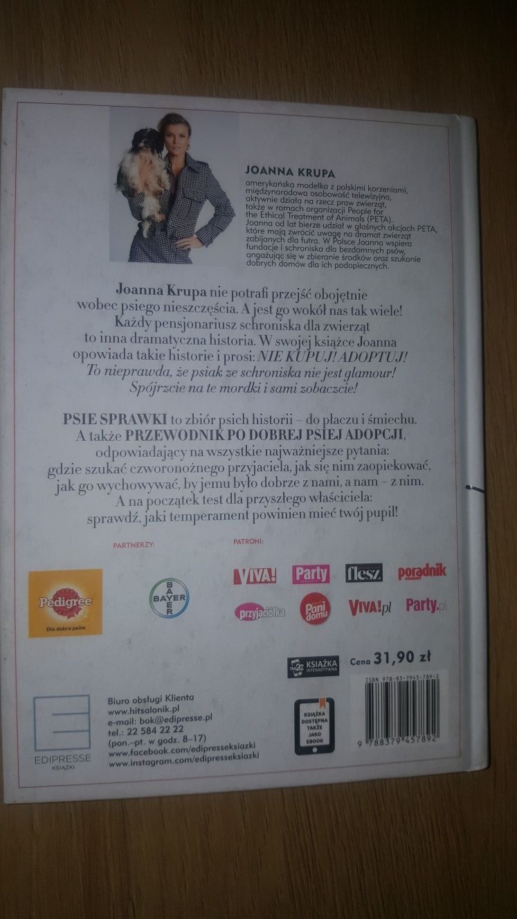 Joanna Krupa Psie sprawki. Książka