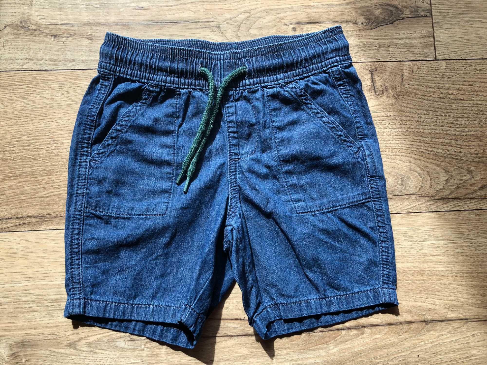 Krótkie spodenki szorty dziecięce x3 szt H&M Lupilu 98/104