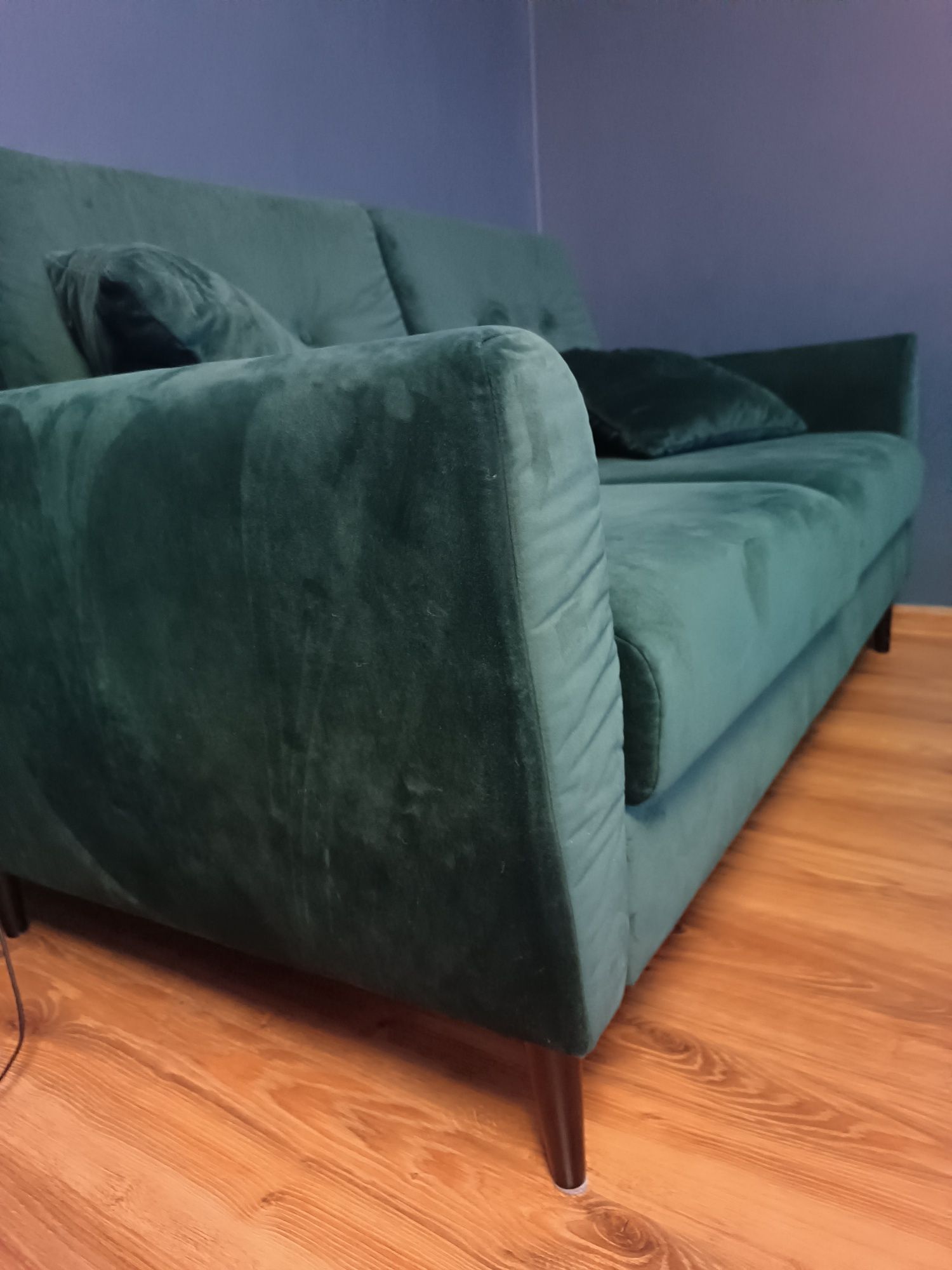 Sofa 2 osobowa butelkowa zieleń
