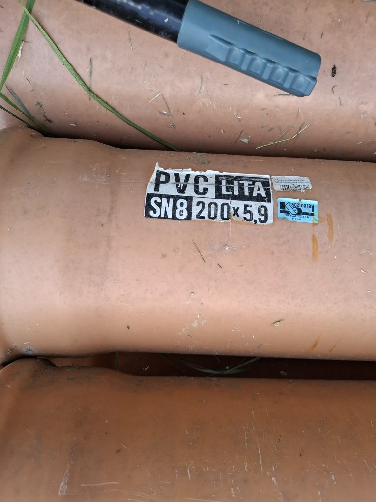 Rura PCV lita fi200 5.9 3m
