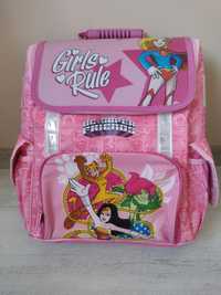 Semi-Line nowy szkolny plecak dla dziewczynki+ kanapnik gratis