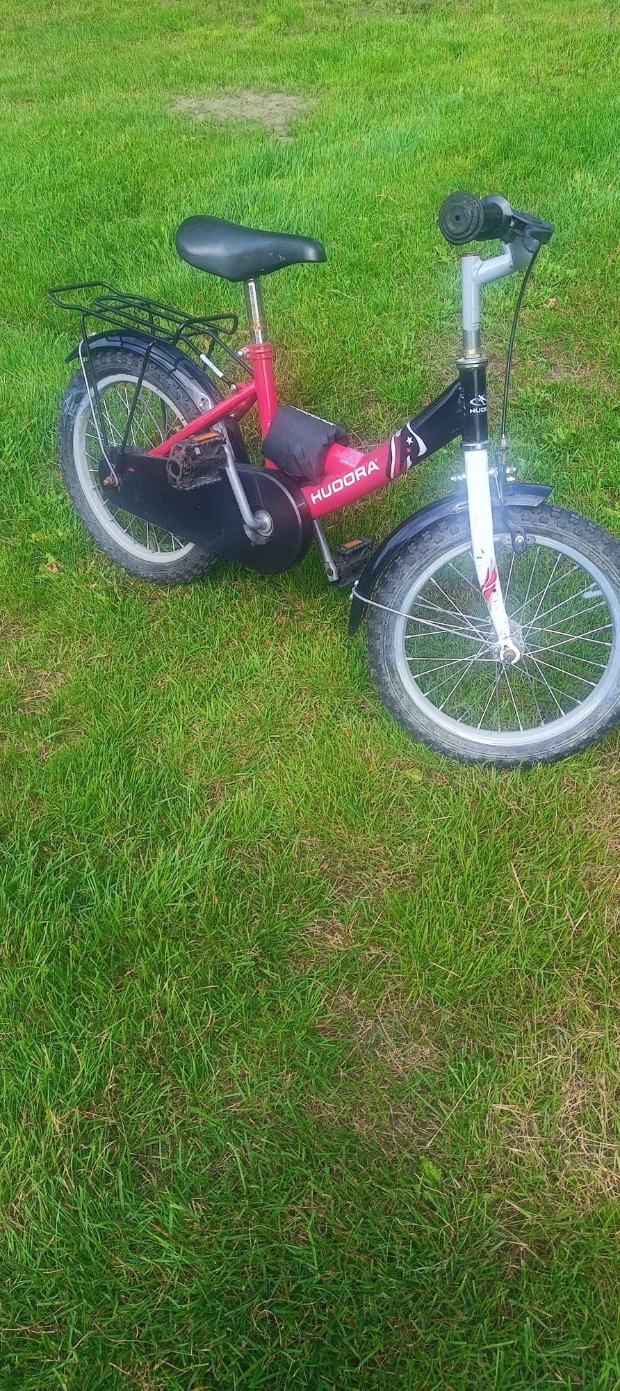 Rower 16 cali  2szt hudora dla dziewczynki