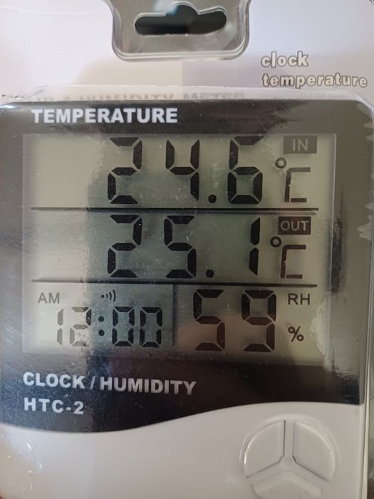 Termómetro / Higrómetro Digital HTC-2 — Novo