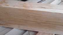 Gruba półka dębowa 90 cm, gładka, wysyłka