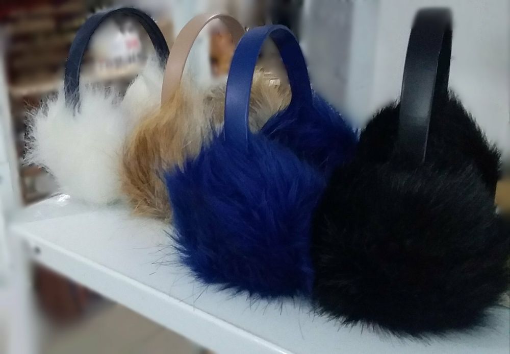 Навушники, навушники з хутра, хутряні навушники