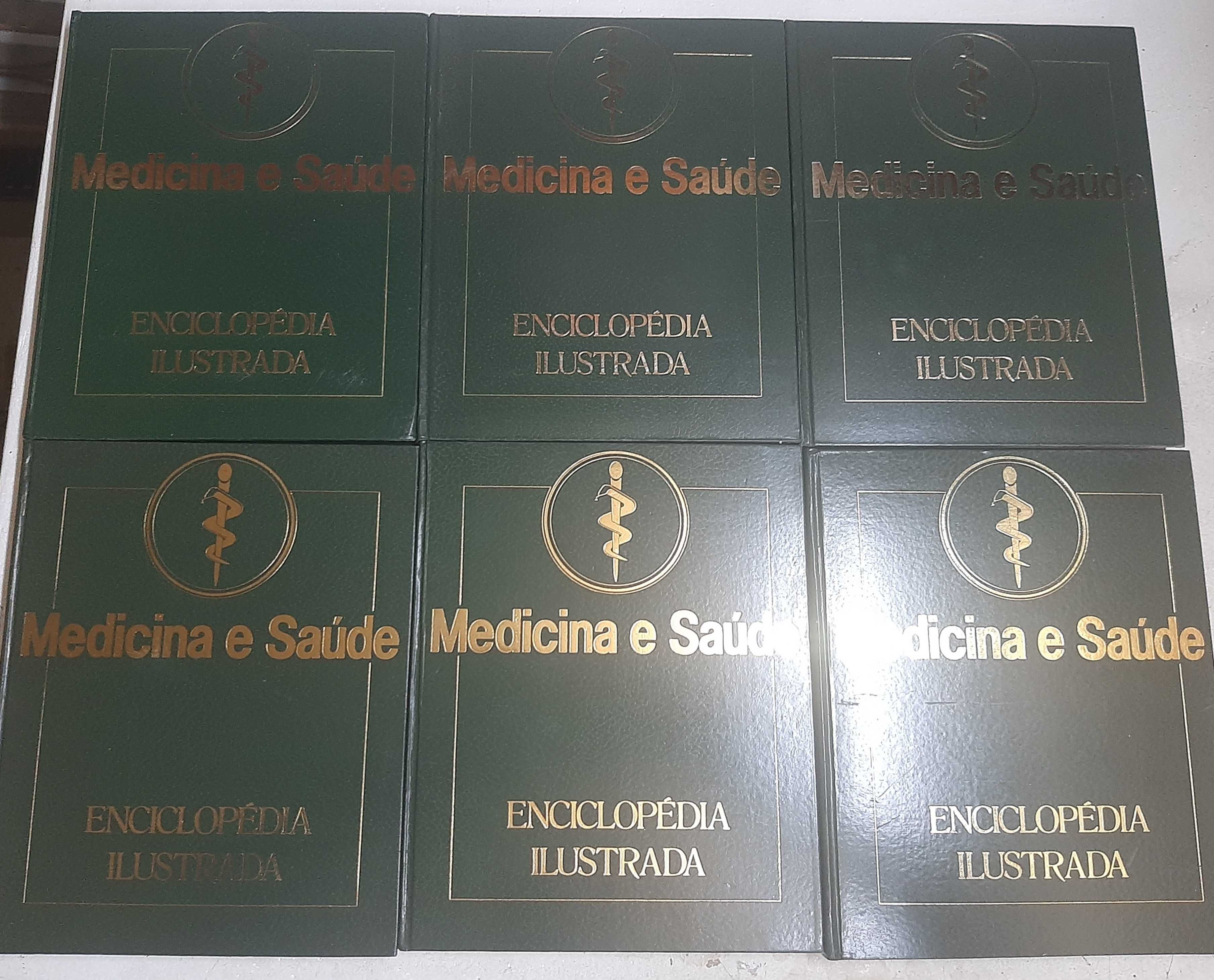 Enciclopédia "Medicina e Saúde" 6 Volumes