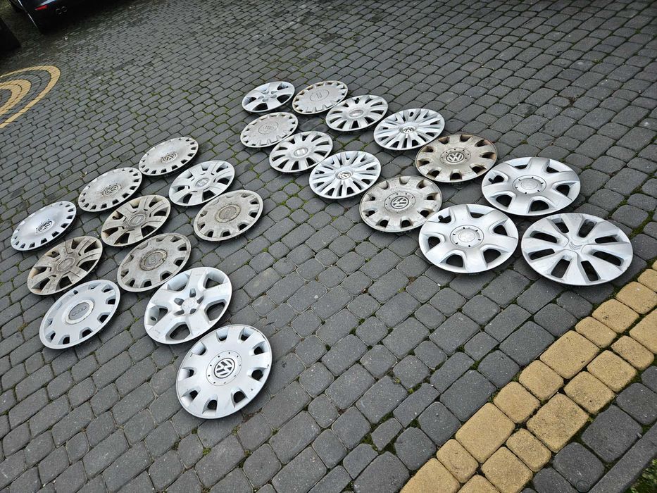 Na sztuki 14 15 16 kołpaki vw seat audi opel skoda kia citroen oryg.!