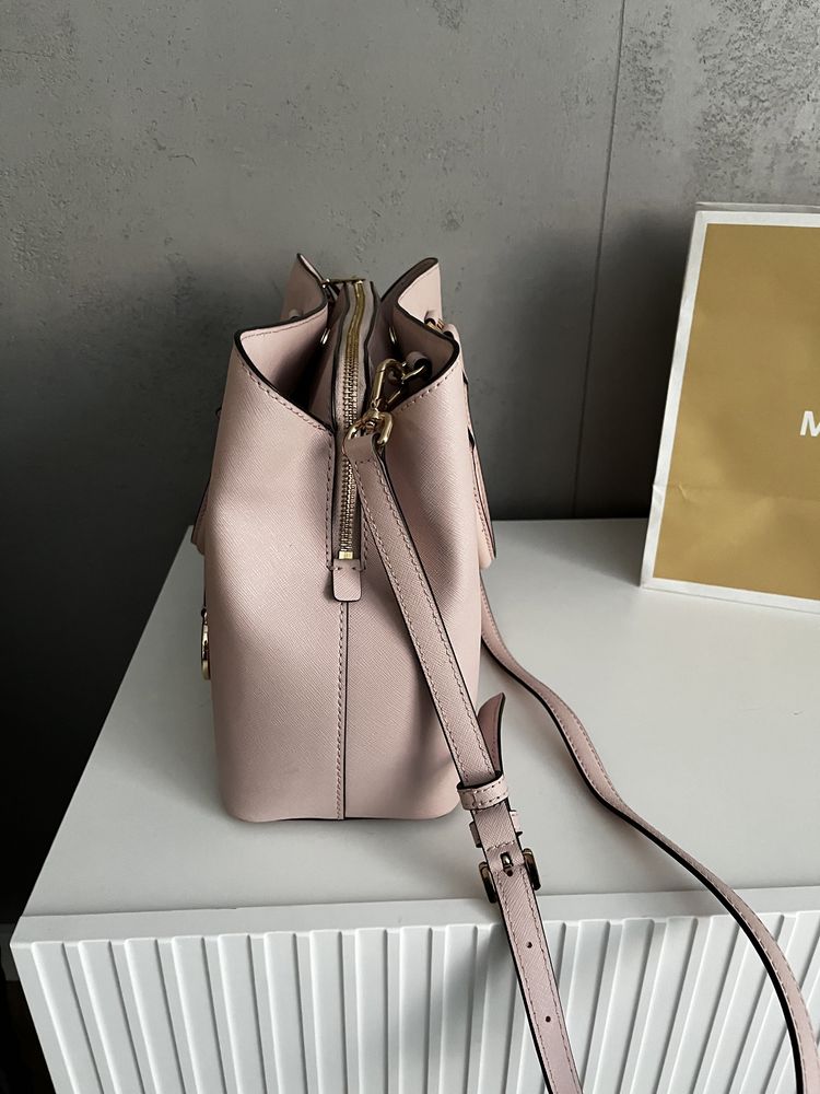 Michael Kors torba torebka skóra saffiano super stan