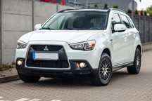 Mitsubishi ASX 1,8 D 150 PS Panorama Nawi Kamera Skóra Audio Xenon Full Opcja