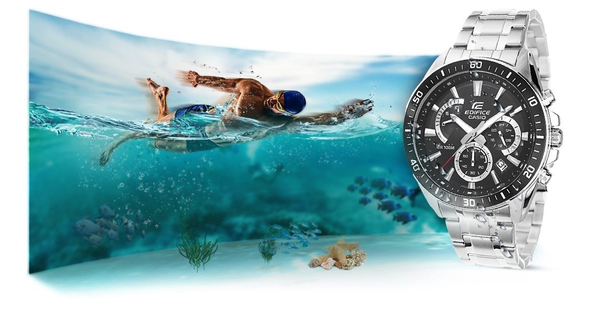 zegarek męski casio edifice efr-552d-1avuef + box