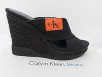 NOWE klapki koturna CK calvin klein layla cannas rozmiar 38