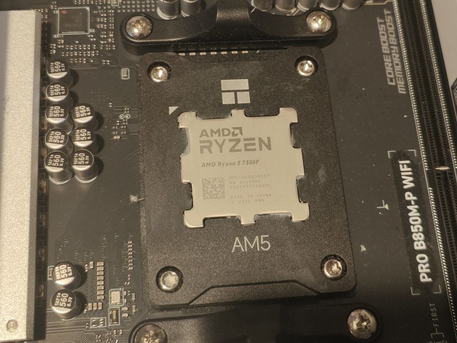 Procesor AMD Ryzen 5 7500f 6/12 x 5ghz nawet i 5.5ghz AM5