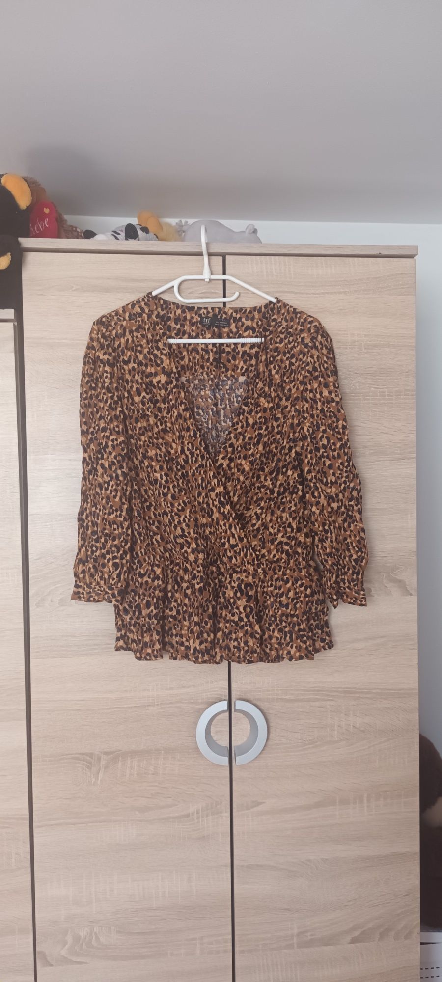 Bluzka Zara panterka. XL