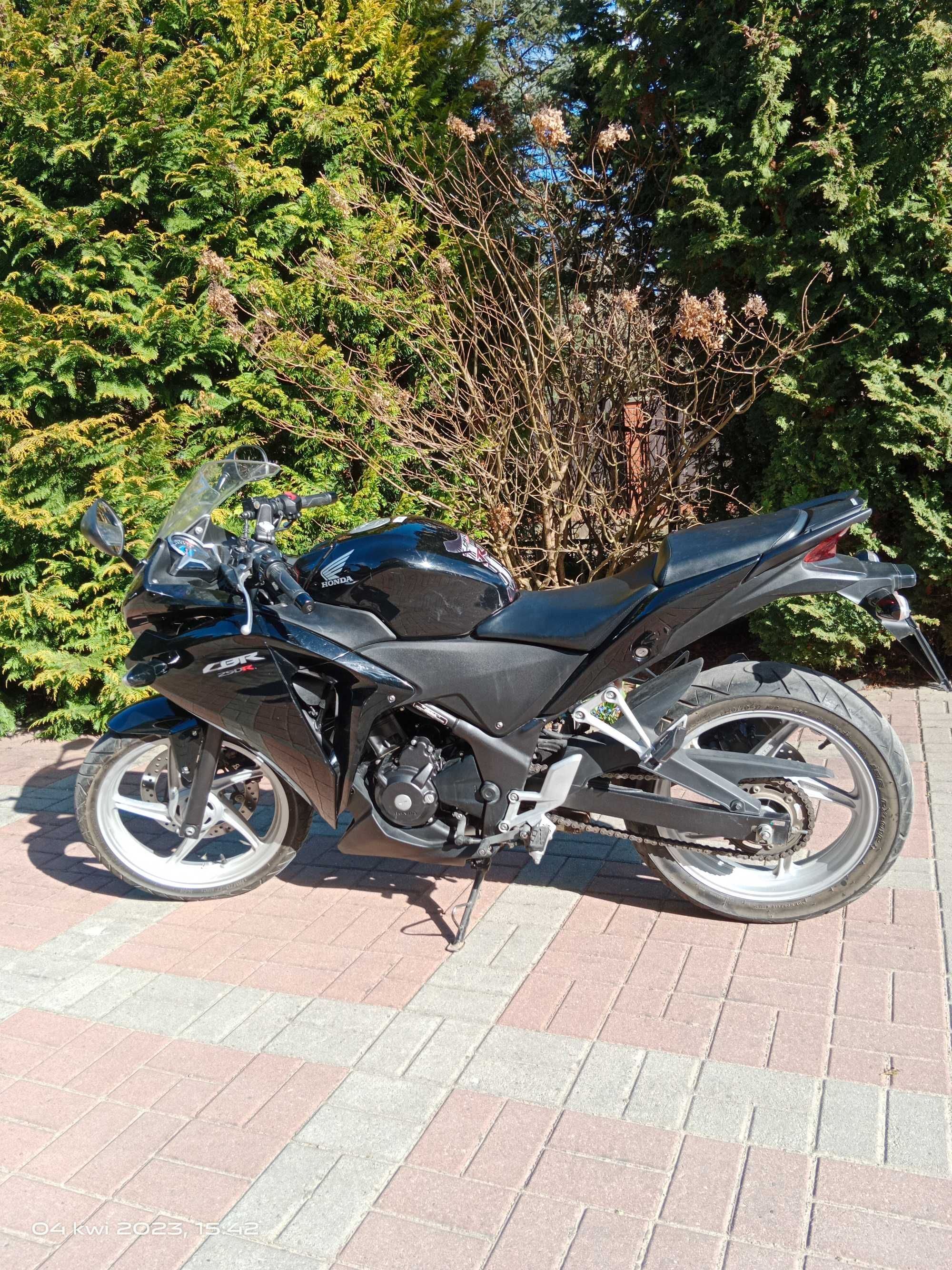 Honda CBR 250R po serwisie