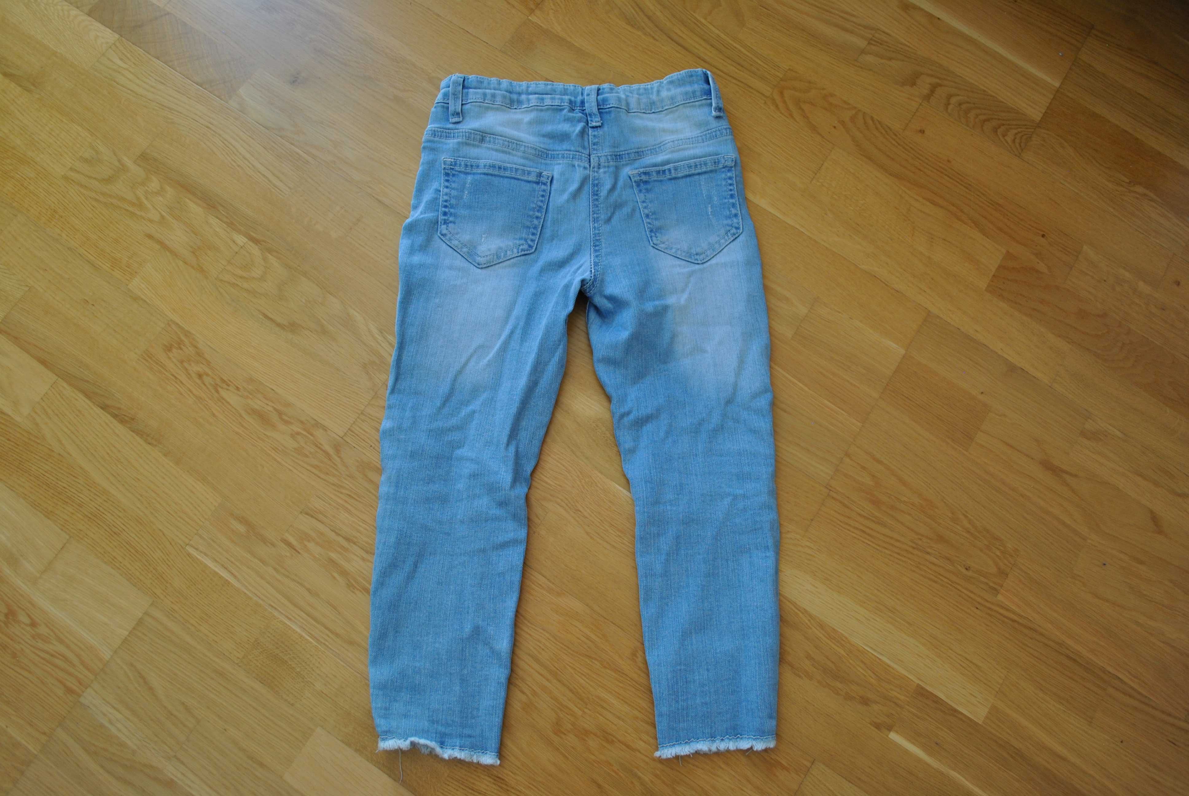 Spodnie jeansowe r. 116 Matalan