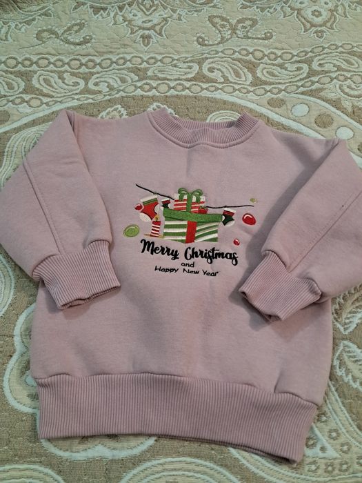 Світшот кофтинка Merry Christmas 86р