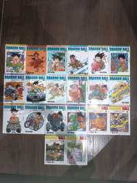 Manga Dragon Ball 1-18 + tomy 25-26 Zestaw Komplet Akira Toriyama