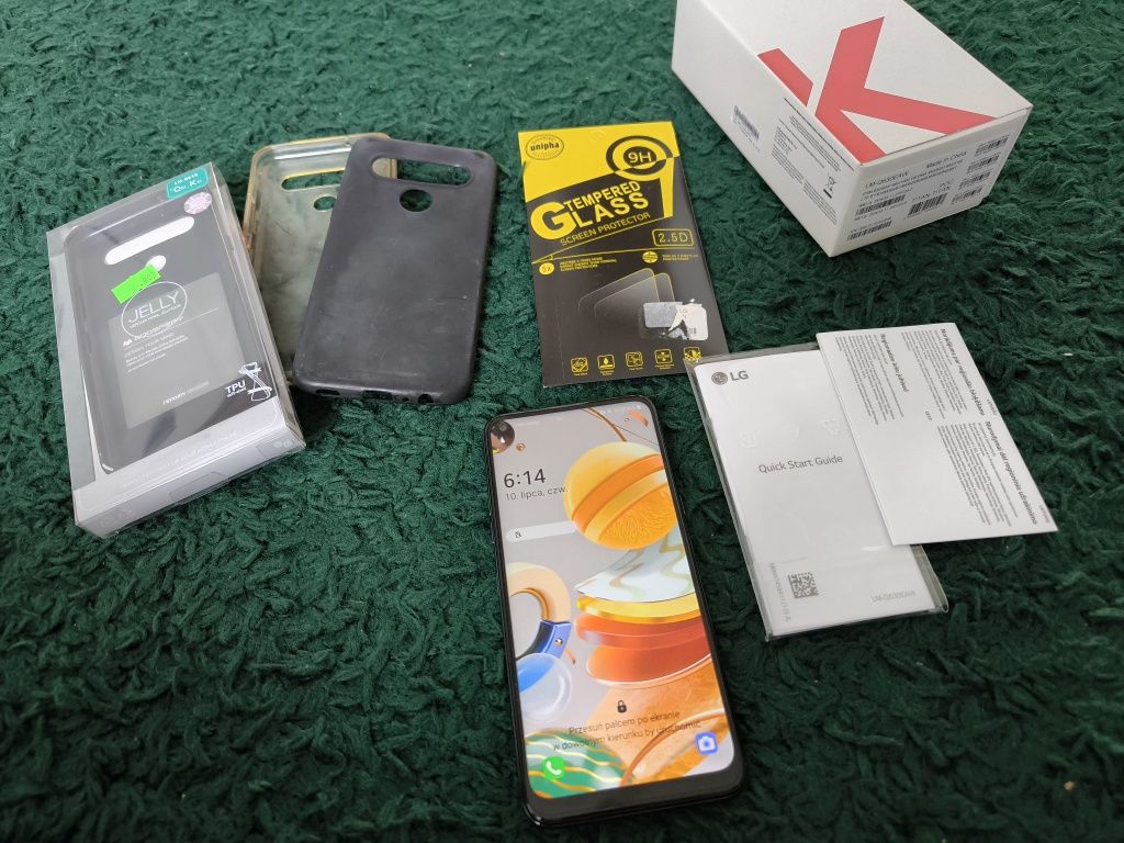 Smartfon LG K61 stan idealny