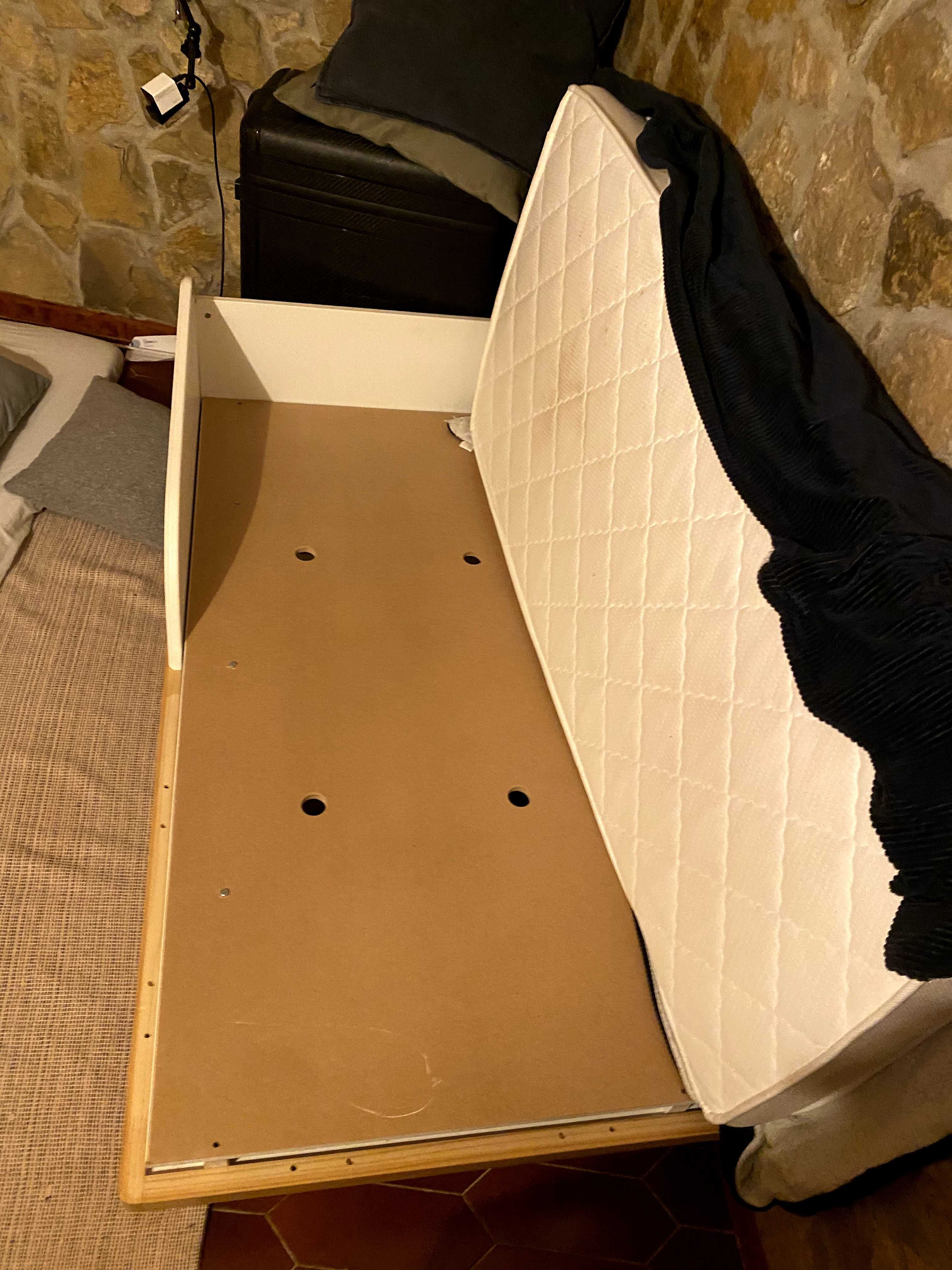 Cama de bebé evolutiva 3 em 1 - berço - la redoute com colchão