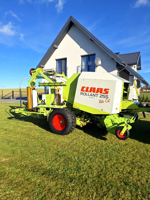 Prasoowijarka Claas Rollant 255 Uniwrap Prasa oryginał
