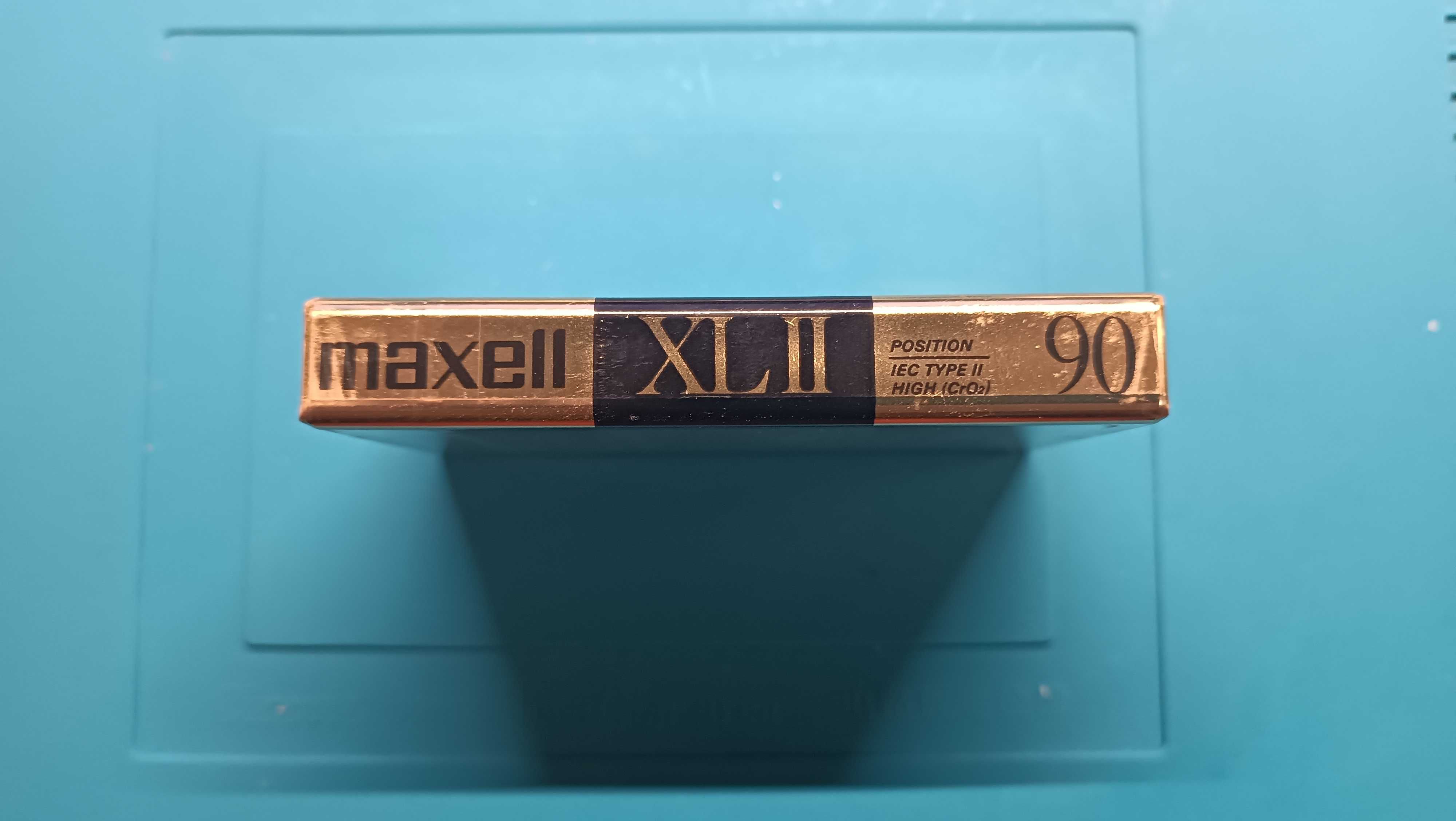 Maxell XLII90 1991 Япония аудиокассета аудио кассета магнитофон касети