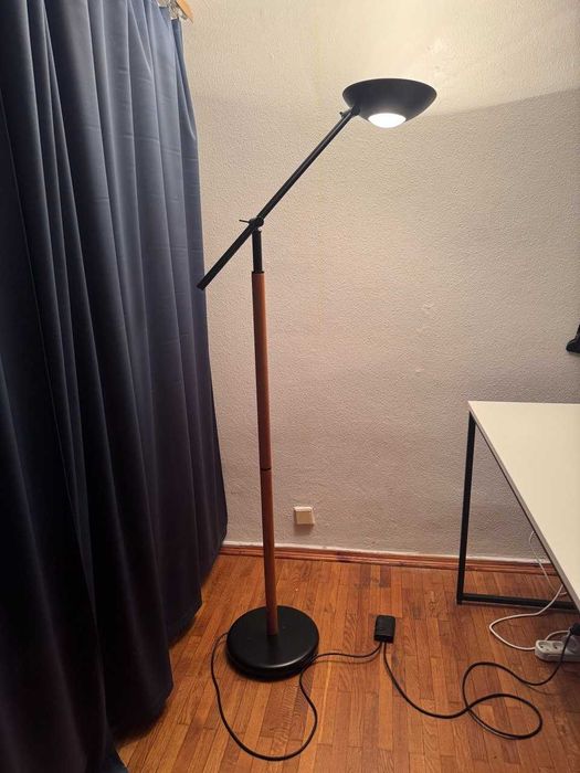 Торшер інтерʼєрний з димером / Лампа підлогова. Світильник. Німеччина