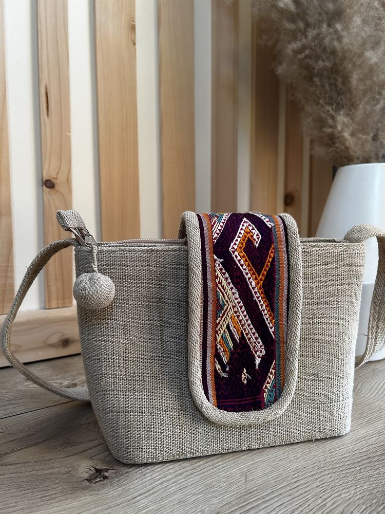 Oryginalna torebka boho recznie robiona