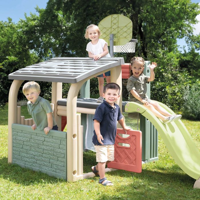 Ігровий центр Smoby Life "Розваги" з баскет. корзиною (7600840206)